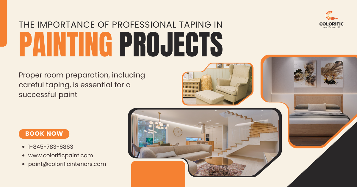 Maximizing the Impact of Your Painting Project with Professional Taping Techniques