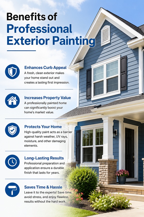 benefits of professional exterior painting in NY