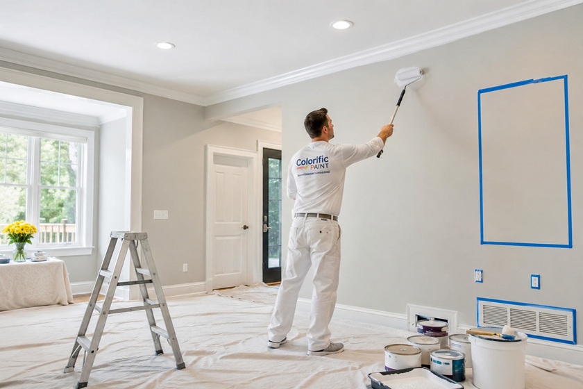 interior painting a fresh new space