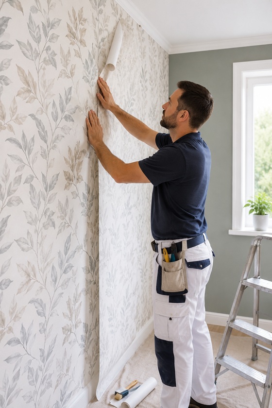 premium wallpaper installation in New York