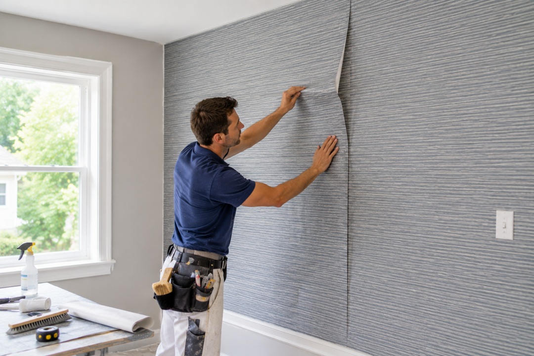wallcovering installation in New York